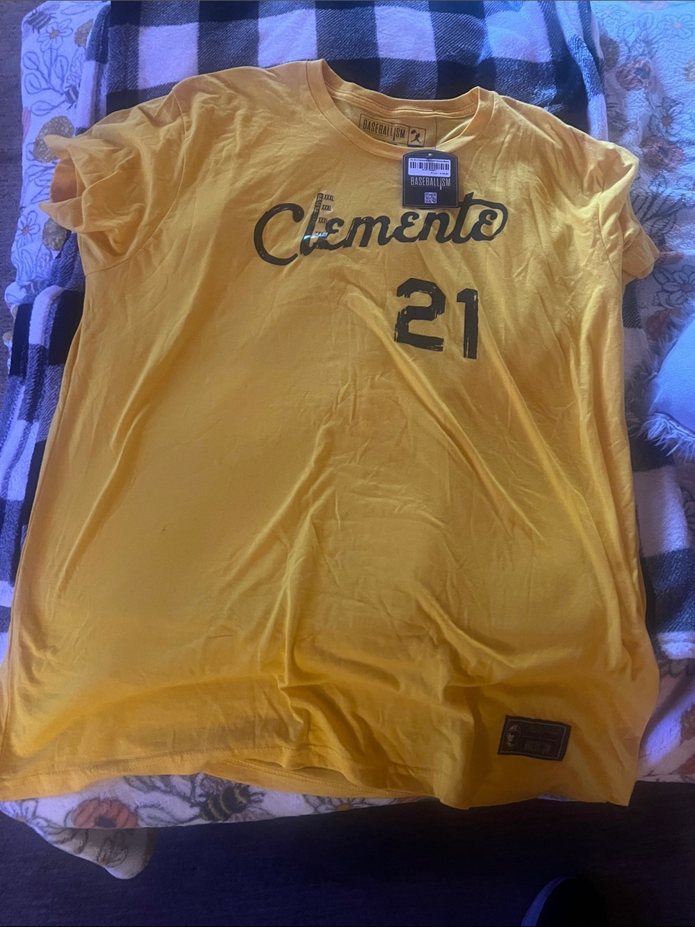 Clemente 21 Yellow Short-Sleeve Tee - Men